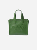 Immaculate Vegan - Miomojo Alma M Apple Leather Vegan Tote Bag | Green