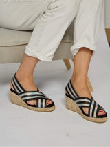 Immaculate Vegan - MOMOC Sandalias Yute Elástico Metalizado vegan