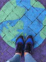 Immaculate Vegan - MOMOC The Blue Sneakers