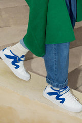 Immaculate Vegan - Mood Walk Master Mind Women's Vegan Corn Leather Sneakers | Cobalt
