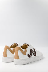 Immaculate Vegan - Mood Walk Wild Walker Men's Vegan Corn Leather Sneakers | Moka