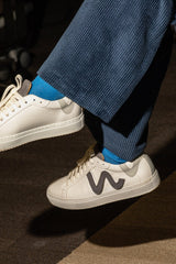 Immaculate Vegan - Mood Walk Wild Walker Unisex Vegan Corn Leather Sneakers | Grey