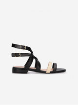 Immaculate Vegan - NAE Vegan Shoes OLGA Black Vegan Sandals 36