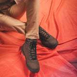 Immaculate Vegan - NAE Vegan Shoes Adar Grey Vegan Lace-Up Winter Ankle Boots