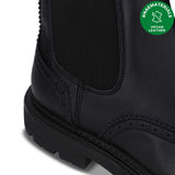 Immaculate Vegan - NAE Vegan Shoes Casian Black vegan chelsea boots brogue