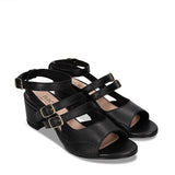 Immaculate Vegan - NAE Vegan Shoes DEVAN Black Vegan Sandals
