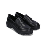 Immaculate Vegan - NAE Vegan Shoes Fiore Black vegan loafer chunky sole