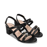 Immaculate Vegan - NAE Vegan Shoes HEBEA Black Vegan Sandals