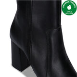 Immaculate Vegan - NAE Vegan Shoes Iona Black high heel knee boots