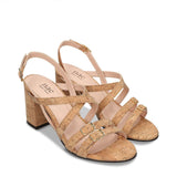Immaculate Vegan - NAE Vegan Shoes MARIA  Brown Vegan Sandals