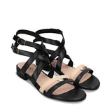 Immaculate Vegan - NAE Vegan Shoes OLGA Black Vegan Sandals