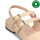 Immaculate Vegan - NAE Vegan Shoes PAX Beige Vegan Sandals