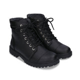 Immaculate Vegan - NAE Vegan Shoes Resta Black vegan lace-up ankle boot