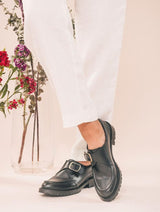 Immaculate Vegan - NAE Vegan Shoes RODA Black Vegan Shoes