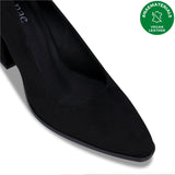 Immaculate Vegan - NAE Vegan Shoes Vane Black vegan Pump Shoes heel