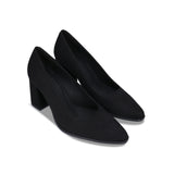 Immaculate Vegan - NAE Vegan Shoes Vane Black vegan Pump Shoes heel