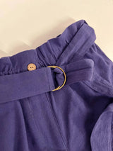 Immaculate Vegan - KOMODO Nala Women's Organic Cotton Cheesecloth Shorts | Solid Navy