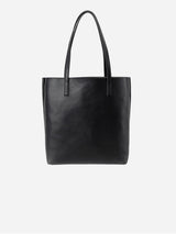 Immaculate Vegan - O My Bag Georgia Unisex Apple Leather Tote Vegan Bag | Black Black / Vegan Uppeal™ / Large