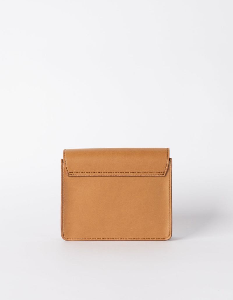 O My Bag Mini Audrey Apple Leather Vegan Crossbody | Brown Cognac / Vegan Uppeal™ / Small