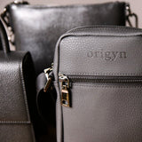 Immaculate Vegan - Origyn Origyn 02 - Plant-Based Leather Cross-body Handbag - Made with MIRUM® Black