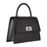 Immaculate Vegan - Origyn Origyn 03 - Plant-Based Leather Kelly Bag - Made with MIRUM® Black