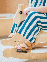 Immaculate Vegan - PAIZO AGAPI, Orange Strappy Sandals