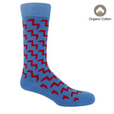 Immaculate Vegan - Peper Harow Men's Organic Cotton Sock Bundle | Blue Multi
