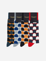 Immaculate Vegan - Peper Harow Ouse Men’s Organic Cotton Socks Bundle | Multiple Colours