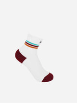 Immaculate Vegan - Peper Harow Quarter Crew Women's Organic Cotton Trainer Socks | White