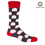 Immaculate Vegan - Peper Harow Men’s Organic Cotton Sock Bundle | Red Multi