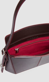 Immaculate Vegan - PREV Kiara Women's Apple Leather Vegan Mini Bag | Cherry Brownie