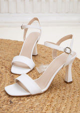 Immaculate Vegan - Prologue Shoes Donna -  White Open Toe Heels