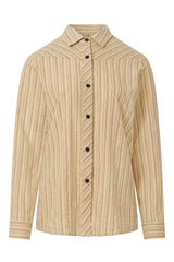 Immaculate Vegan - KOMODO RIO - Organic Cotton Shirt - Oat Stripe