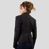Immaculate Vegan - Eloquere Diva Vegan Suede Jacket | Black