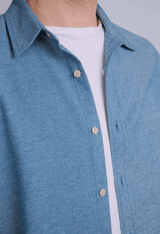 Immaculate Vegan - Rewound Clothing The Marc 100% Recycled Teal Shirt