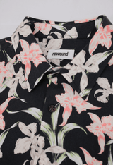Immaculate Vegan - Rewound Clothing The Remi 100% Tencel Orchid Print Shirt