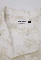 Immaculate Vegan - Rewound Clothing The Thomas Hemp Blend Palm Tree Shirt