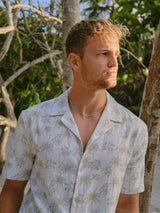 Immaculate Vegan - Rewound Clothing The Thomas Hemp Blend Shirt | Palm Tree