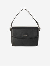 Immaculate Vegan - SKYLA GRACIE Classic Satchel with Crossbody Strap Black