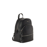 Immaculate Vegan - SKYLA SUZIE Double Zip Compact Backpack Black