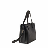 Immaculate Vegan - SKYLA TANYA Shoulder Bag Tote with Crossbody Strap Black