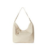 Immaculate Vegan - SKYLA MARY Classic Hobo Bag with Crossbody Strap Latte