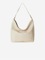 Immaculate Vegan - SKYLA MARY Classic Hobo Bag with Crossbody Strap Latte