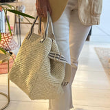 Immaculate Vegan - Stelar Kaba Raffia Tote Bag