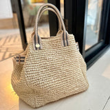 Immaculate Vegan - Stelar Kaba Raffia Tote Bag