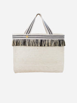 Immaculate Vegan - Stelar Keramas Handwoven Tote Bag | Natural, Yellow and Black