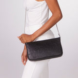 Immaculate Vegan - Svala Gaia Bag - Metallic Black Piñatex®