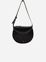Immaculate Vegan - Thalie Adele Desserto® Cactus Leather Vegan Shoulder Bag | Black Black