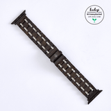 Immaculate Vegan - The Sustainable Watch Company The Ebony Apple Watch Strap
