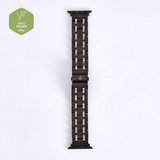 Immaculate Vegan - The Sustainable Watch Company The Ebony Apple Watch Strap